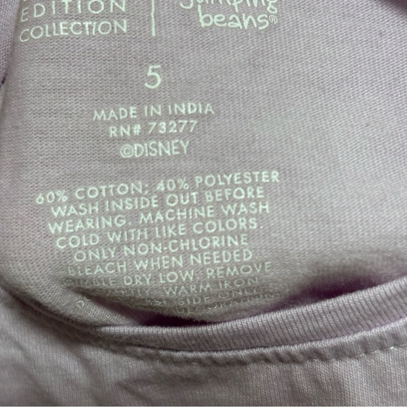 3/$15 Disney jumping beans Little Mermaid Ariel sequin bling Long Sleeve shirt 5 - Picture 2 of 5